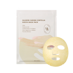 Salmon Caring Centella Green Mask Pack