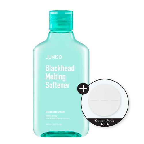 Blackhead melting softner 150ml + cotton pad(40pads) + cotton Swab 10stk