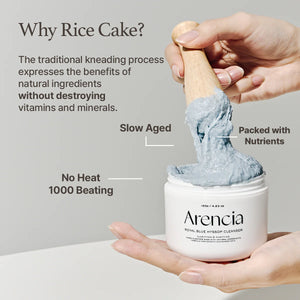 Frech Blue Hyssop Rice Mochi Cleanser 120G