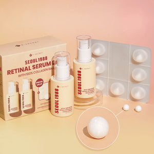 SEOUL 1988 Retinal Black Ginseng Serum Double Set