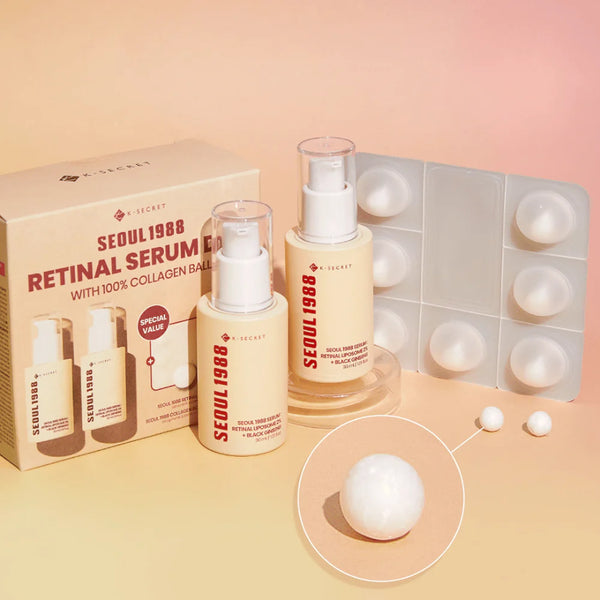 SEOUL 1988 Retinal Black Ginseng Serum Double Set