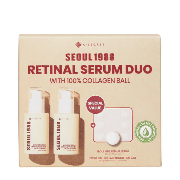 SEOUL 1988 Retinal Black Ginseng Serum Double Set