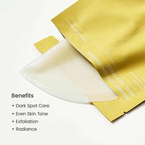 Radiant Vita Niacinamide Real Deep Mask 4 stk
