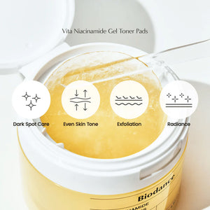 Vita Niacinamide Gel Toner Pad (60 Pads)