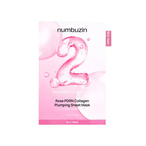 No.2 Rose PDRN Collagen Plumping Sheet Mask