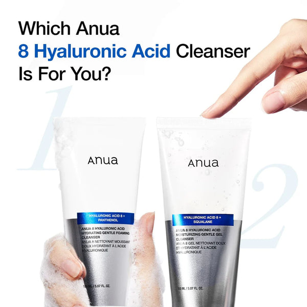 8 HYALURONIC ACID MOISTURIZING GENTLE GEL CLEANSER 150ml