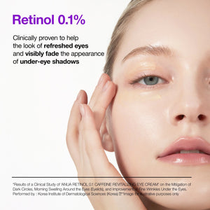 Retinol 0.1 Caffeine Revitalizing Eye Cream 30ml