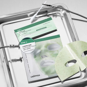 JI WOO GAE CICA PHA PEEL 2-STEP GEL MASK