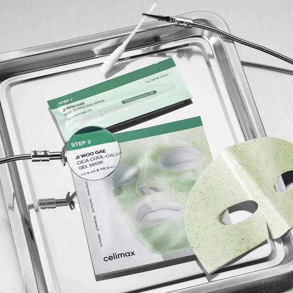 JI WOO GAE CICA PHA PEEL 2-STEP GEL MASK