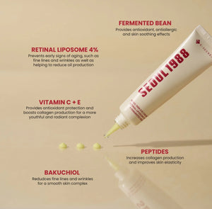 SEOUL 1988 Eye Cream : Retinal Liposome 4% + Fermented Bean 30ml