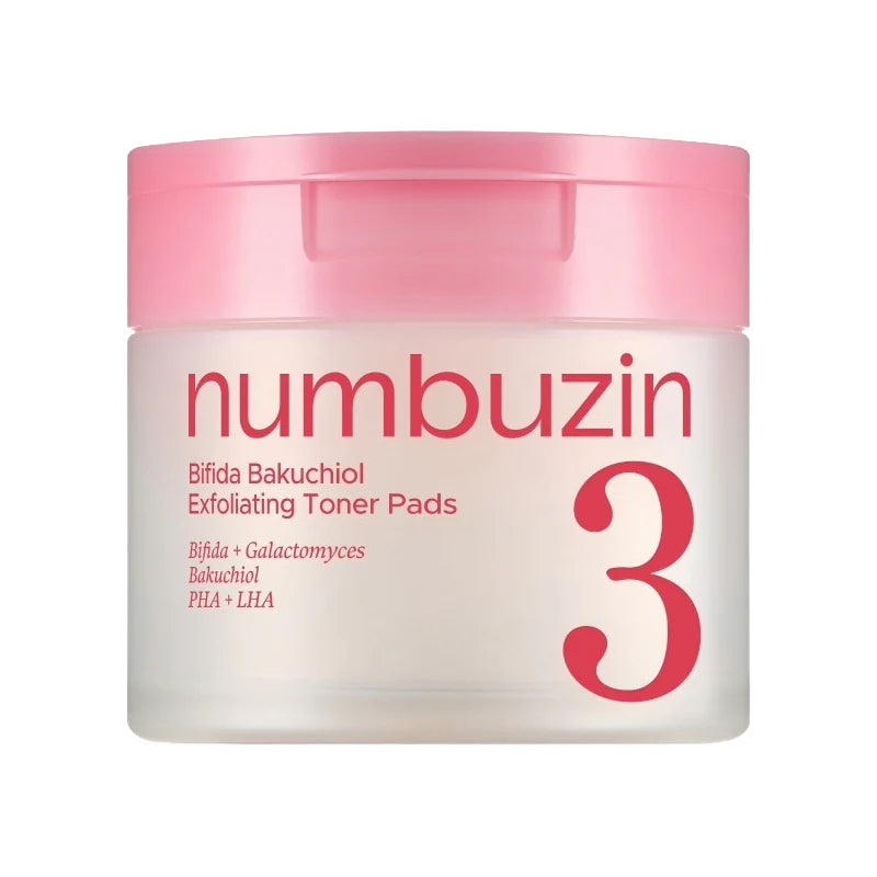 No.3 Bifida Bakuchiol Exfoliating Toner Pads (70ea)