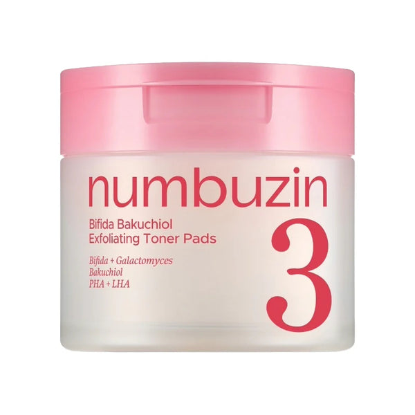 No.3 Bifida Bakuchiol Exfoliating Toner Pads (70ea)