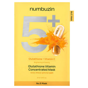 No.5 Glutathione Vitamin Concentrated Mask